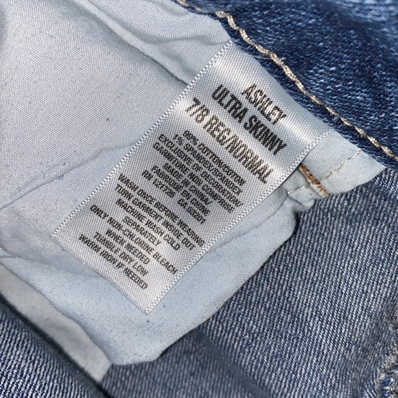 Aeropostale Ultra Skinny Blue Jeans - Picture 8 of 8